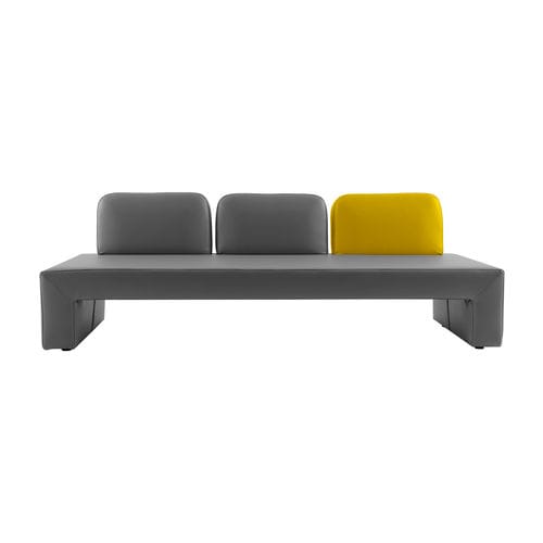 Kompaktes Sofa - BENCH - INVENTA contract - modern / Baumwolle / Acrylgewebe