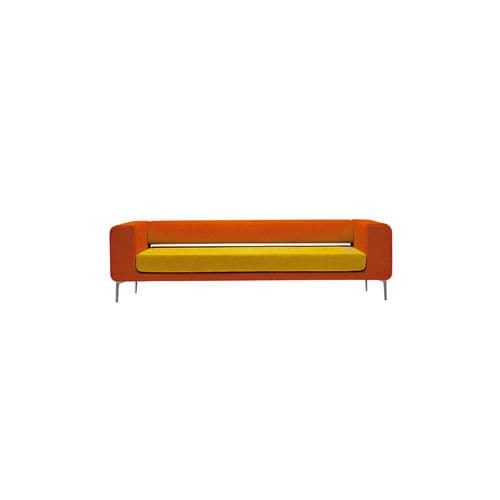 Modernes Sofa - FLEXY - INVENTA contract - Stoff / mehrfarbig / blau