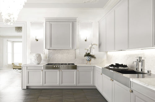 Moderne Küche - MARYROSE - CASTAGNA CUCINE - Holz / Marmor / Metall