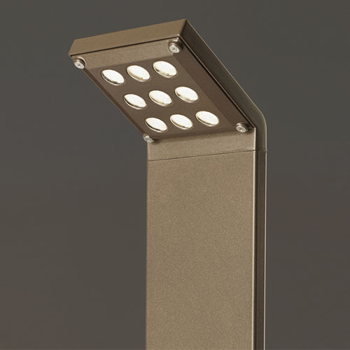 Leuchtpoller für Garten - SIDESIGN - SIDE ILLUMINAZIONE SPA - modern / Aluminiumguss / Glas