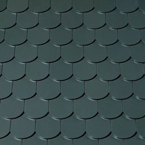 Flachdachziegel - BIBER - TERREAL - Metall / Kleinformat
