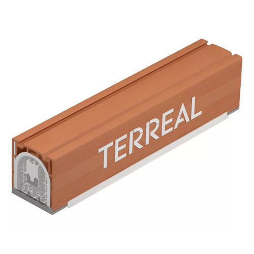 Tonsturz - CVR Series - TERREAL - tragender / Wärmeunterbrecher / Fertigbau