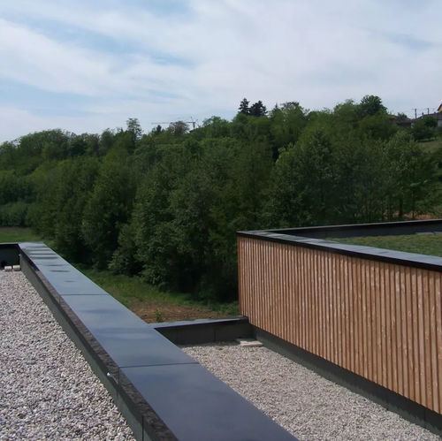 Aluminium-Abdeckplatte - TERREAL - Stahl / Wand / maßgefertigt