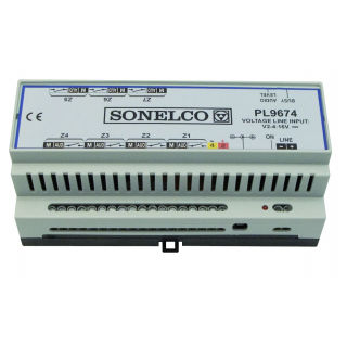 DIN-Schiene-Schnittstellenmodul - PL9674 - Sonelco - Fernmeldetechnik / ller PSTN