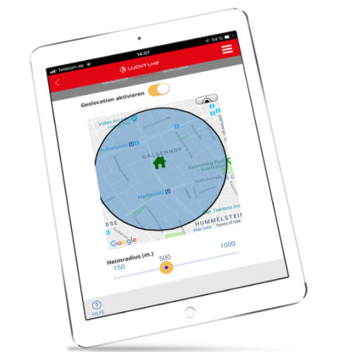 Hausautomation für Heizungen - GEOLOCATION  - Lucht LHZ Elektroheizung GmbH & Co. KG - für den Innenraum / für Privatgebrauch / Multifunktion
