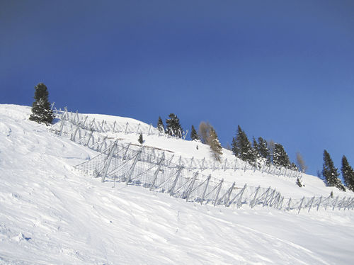 Schutzabsperrung - ROCKFALL &ndash; SNOW STRUCTURES - Maccaferri - Steinschlag / feststehend / Stahl