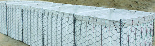 Schutzabsperrung - FLEXMAC® DT - Maccaferri - faltbar / Stahl / Drahtgewebe