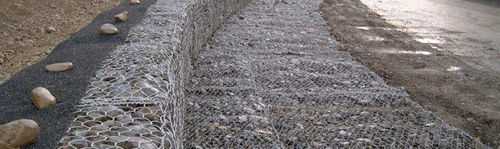 Matratze-Gabione - JUMBO - Maccaferri - Schutz / Stahl