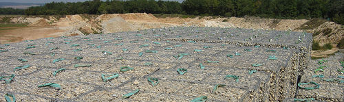 Matratze-Gabione - CUBIROCK™ - Maccaferri - Schutz / für Wand / Metall