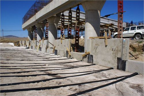 Stahlbeton-Stützmauer - MACRES&reg; - Maccaferri - modular / Fertigbau