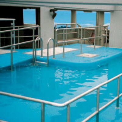 Schwimmbecken für Außenbereich - CEMI - erdverlegt / Beton / Rehabilitation