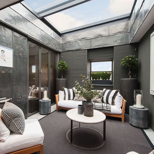 Metalldachfenster - ROOFLIGHT - Glazing Vision - Schiebe / mit Doppelverglasung / mit Wärmedämmung