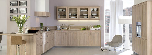 Moderne Küche - TERRA - Brigitte Küchen - H. Frickemeier Möbelwerk GmbH - Laminat / Holzfurnier / mit Griffen