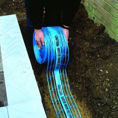 Sicherheitsnetz für unterirdische Arbeiten - UTILINET  - TERRAM - Kunststoff