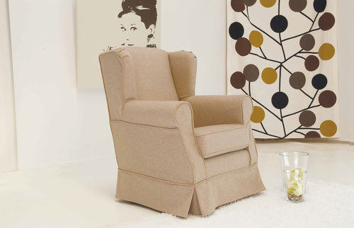 Klassischer Sessel - VICTORIA - APULIA HOME DECOR - Stoff / Ohren
