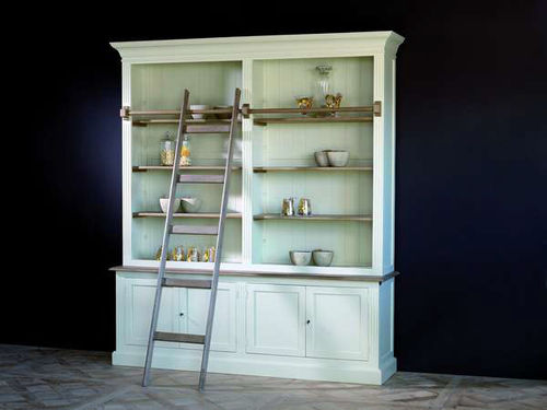 Klassischer Geschirrschrank - PACIFIC NUMBERG - APULIA HOME DECOR - Eiche