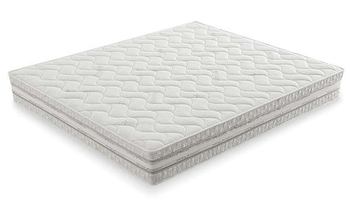 Doppelbett-Matratze - TECHNO BIO - APULIA HOME DECOR - Schaumstoff / umweltfreundlich / mit abziehbarem Bezug