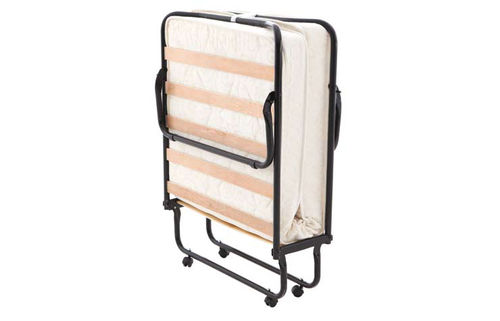 Einpersonenbett - VELOX - APULIA HOME DECOR - modern / mit Rollen / klappbar