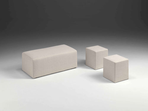 Klassisches Sitzkissen - CUBO - APULIA HOME DECOR - Stoff / quadratisch