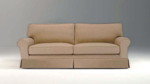 Klassisches Sofa - LIBERTY - APULIA HOME DECOR - Stoff / beige / Zweisitzer