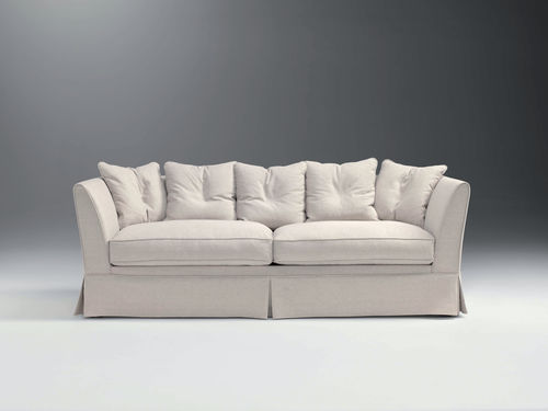 Klassisches Sofa - MAYENNE - APULIA HOME DECOR - Stoff / grau / 3 Plätze
