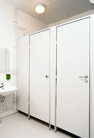 Sanitärkabine für Toiletten - LTT.FULKE.MUGY13  - B&K Ltd. - Innenbereich