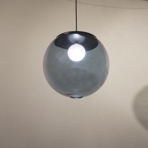 Hängelampe - Pop S20-S30 - LUZ DIFUSION - Stahl / geblasenes Glas / modern