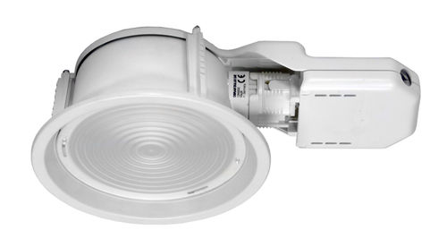 Einbaudownlight - PONY - Lival - fluoreszierend / rund / für Außenbereich