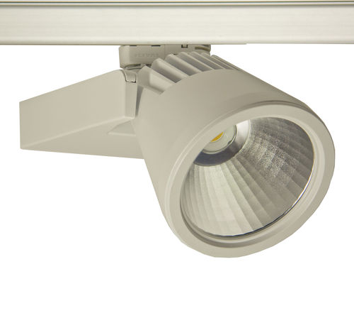 LED-Schienenleuchte - BANDIT  - Lival - rund / Metall / für Gewerbegebrauch