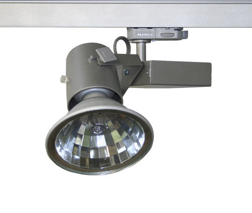 HID-Schienenleuchte - GLIDER : TREND ECO - Lival - rund / Metall / für Gewerbegebrauch