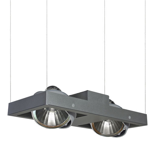 Hängelampe - NORM : S - Lival - Aluminium / modern / mit Kabel