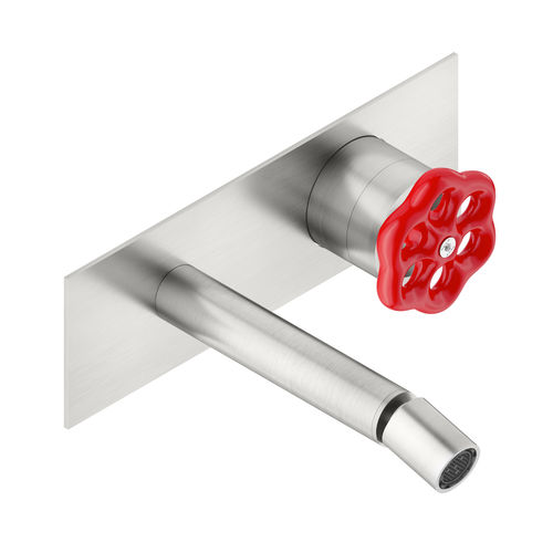Bidet-Einhebelmischer - VOX7939SSZ - Neve rubinetterie - wandmontiert / Edelstahl / für Badezimmer