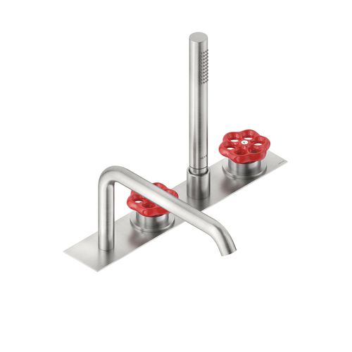 Einhebelmischer für Badewanne - VOX5940BZ - Neve rubinetterie - Aufsatz / Edelstahl / für Badezimmer