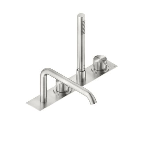 Badewannen-Einhebelmischer - ZEX5940B - Neve rubinetterie - Aufsatz / Edelstahl / für Badezimmer
