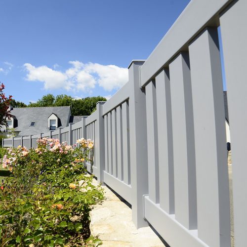 Stabzaun - HEOL - Kostum - Garten / Aluminium / rechteckig