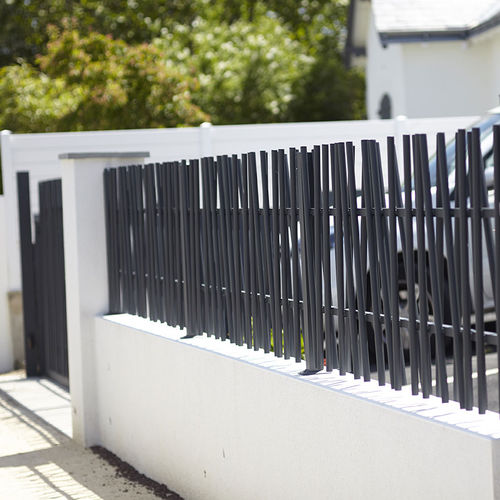 Stabzaun - DUNE - Kostum - Lamellen / Garten / Aluminium