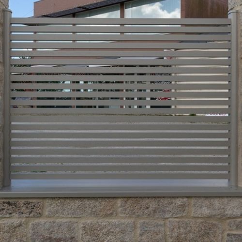Lamellenzaun - MORENN-BITIK - Kostum - Garten / Aluminium / Aluminium