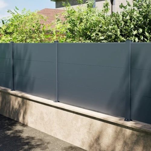 Lamellenzaun - CENCO - Kostum - Garten / Aluminium / Vollmaterial