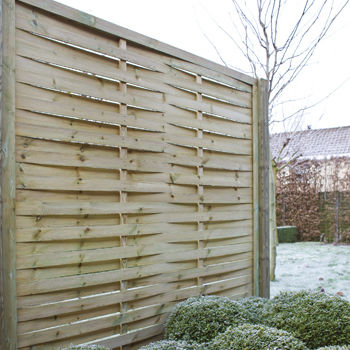 Lamellenzaun CLASSIC Collstrop Garden Garten / Kiefer