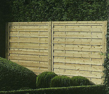 Platten-Sichtschutz - ROBUST - Collstrop Garden - Holz