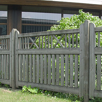 Zaun mit Stangen - VIVALDI - Collstrop Garden - Garten / Holz