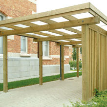 Carport für Gewerbegebrauch - A.1 - Collstrop Garden - Holz