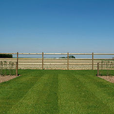 Zaun mit Stangen - RURAL  - Collstrop Garden - Garten / Holz