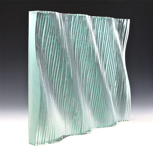 VSG-Glasscheibe - JOSIAH J : FLEX - Nathan Allan Glass Studios Inc - Ornament / texturiert / lichtdurchlässig