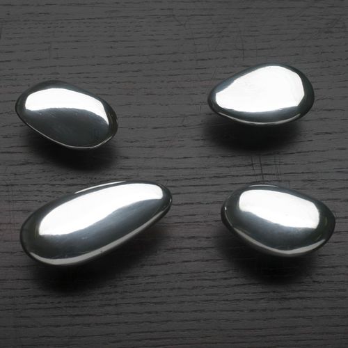 Aluminium-Möbelgriff - PEBBLE - Philip Watts Design - Bronze / Messing