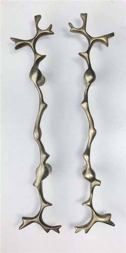 Aluminium-Möbelgriff - SMALL CORAL - Philip Watts Design - Bronze / Messing
