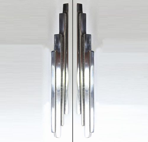 Türstoßgriff - NEW YORK - Philip Watts Design - Messing / Aluminium / Bronze