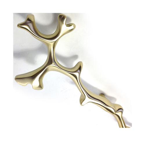Türstoßgriff - CORAL   - Philip Watts Design - Messing / Aluminium / Bronze