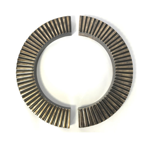 Türstoßgriff - RIVEN - Philip Watts Design - Messing / Aluminium / Bronze