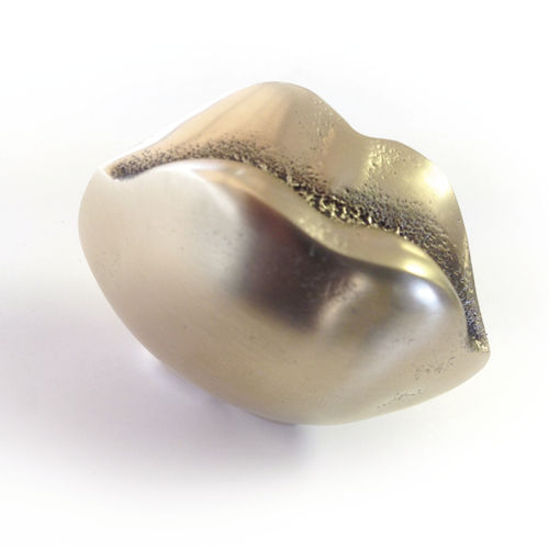 Moderner Möbelknopf - LIPS - Philip Watts Design - Messing / Bronze / Aluminium